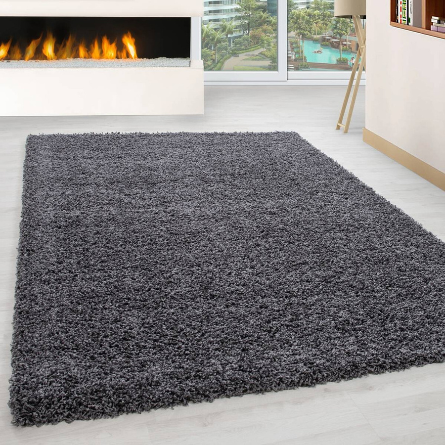 Ayyildiz Hochflorteppich Life Shaggy Grau B/L: 100 x 200 cm - Bild 2