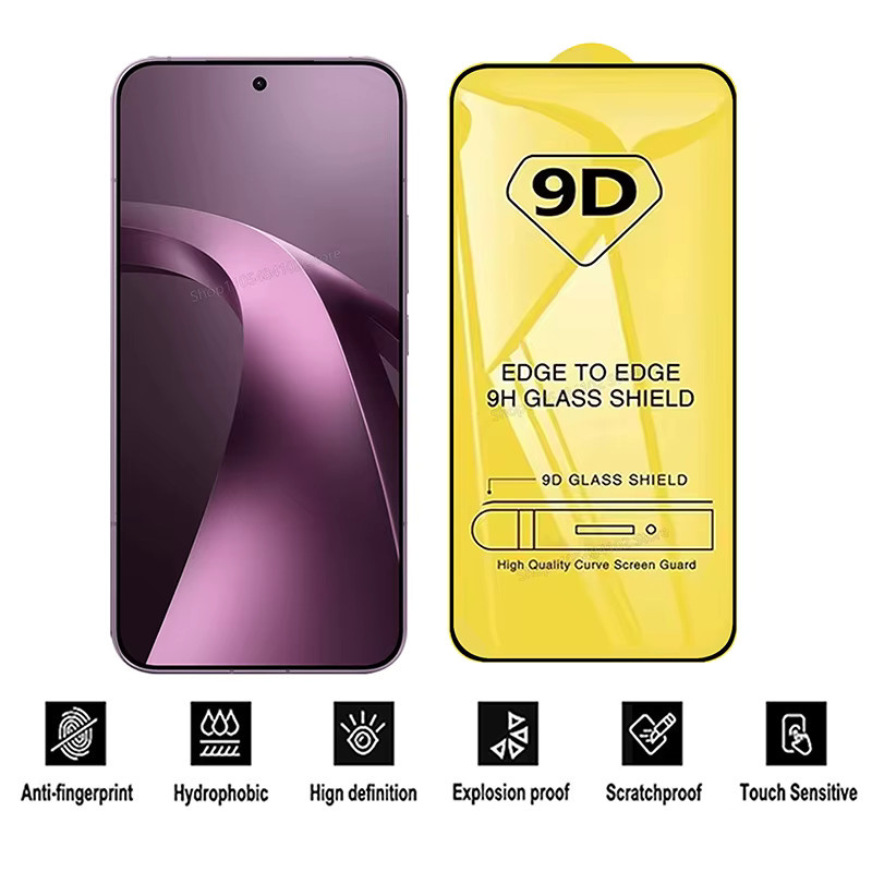 5 Stück 9D Gehärtetes Glas Displayschutzfolie für Xiaomi Mi 17T Pro 12 11 Lite 17T 15T 14T 13T 12T 11T Pro 13 in Transparent - Bild 2