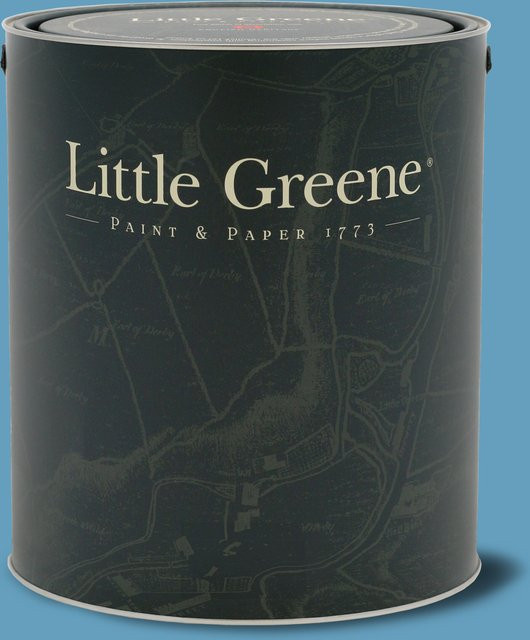 Little Greene Intelligent Matt Emulsion Archive Colour Route One 254 Blau 10 l - Bild 1