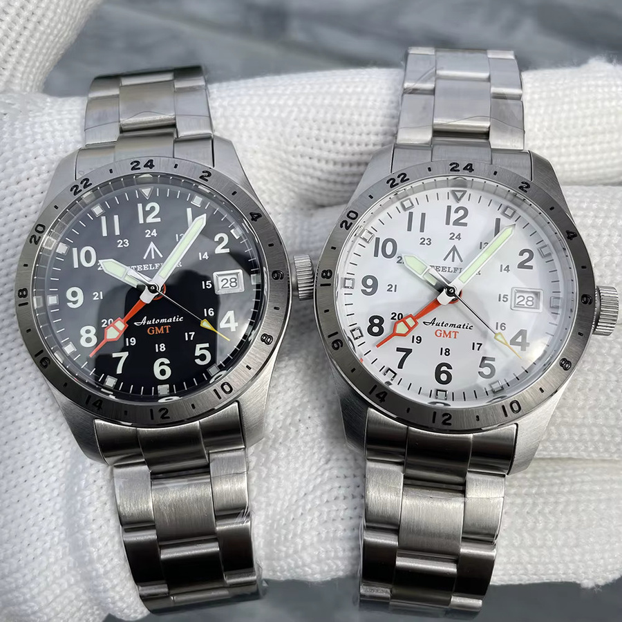STEELFLIER Taucheruhr, Automatik, Edelstahl, 20 ATM, Unisex - Bild 4