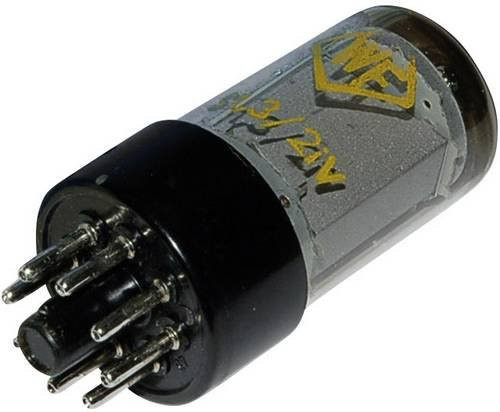 BTB Vertrieb Elektronenröhre PL 6574 = S1,3/2iV mit Oktal-Sockel in transparent - Bild 1