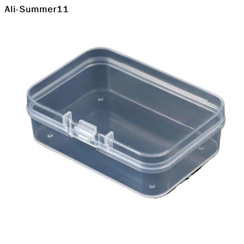 A6L 5er Set transparente Kunststoffboxen zur Aufbewahrung von Schmuck und Kleinteilen aus Kunststoff - Bild 3