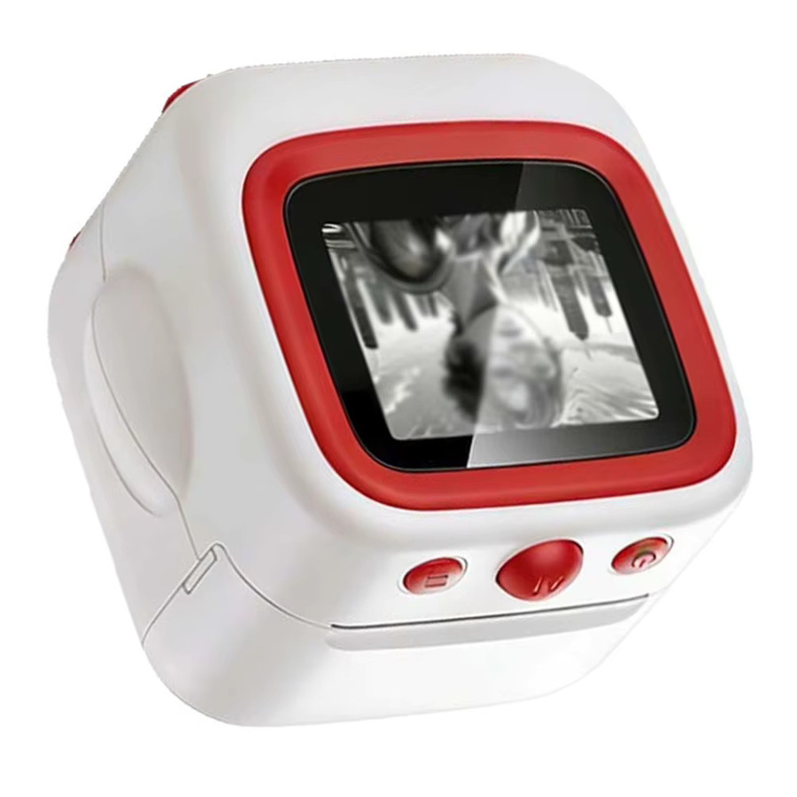 iHseno KI-Thermodrucker mit HD-Bildschirm und intelligenter Bildgenerierung, Weiß - Bild 4