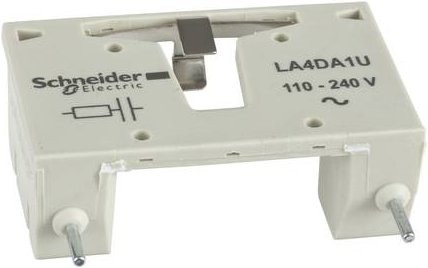 Schneider Electric LA4DA1U Beschaltungsmodul TeSys D RC-Glied 110-240V AC Grau - Bild 1