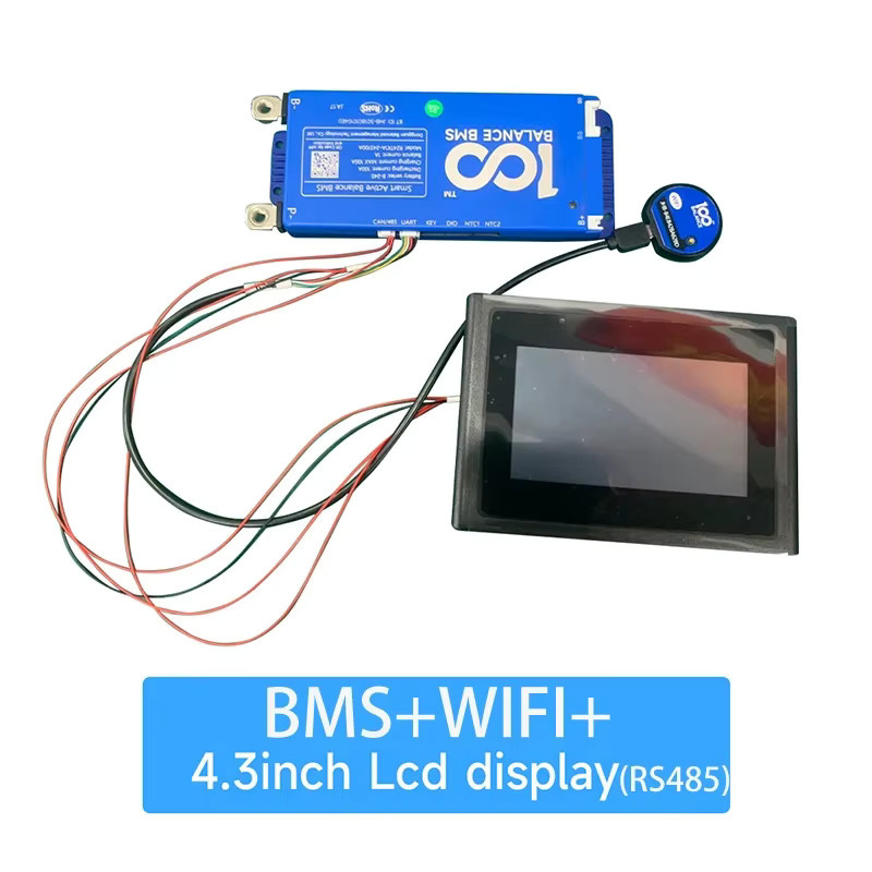 Daly BMS Bluetooth WIFI GPS Modul mit Touchscreen LCD Displayer und UART RS485 Can Adapter für 100 Balance - Bild 1
