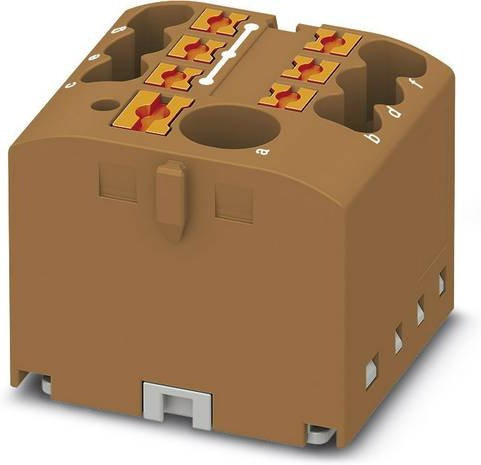 Phoenix Contact Verteilerblock 3273340 Zugfeder Braun 10 Stück Breite: 25,2 mm - Bild 1