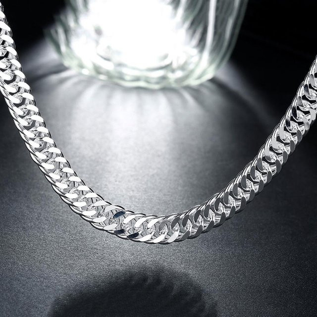 Chshine Halskette 925 Sterling Silber, 6mm, Unisex - Bild 1