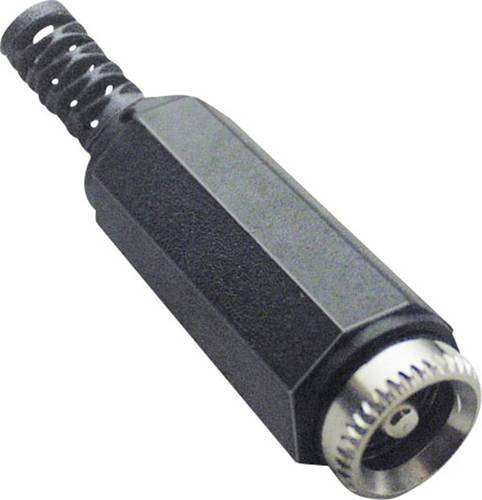 BKL Electronic 072209 Niedervolt-Steckverbinder Buchse, gerade, Schwarz, 5.5mm x 2.5mm - Bild 1