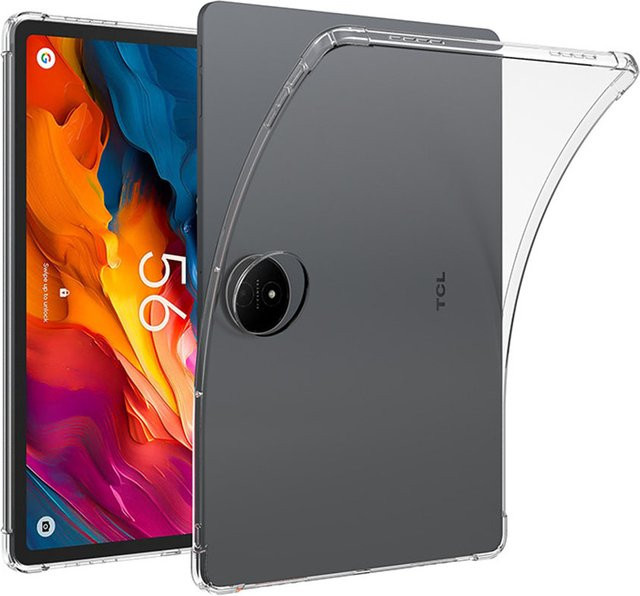 TCL NXTPAPER 14 Tablet-Hülle, transparente TPU Schutzhülle mit Airbag-Ecken und Stoßfestigkeit - Bild 1