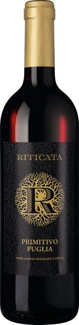 Menzatia Vini Riticata Primitivo Rotwein, Apulien, 2024, halbtrocken, 0,75 l - Bild 1