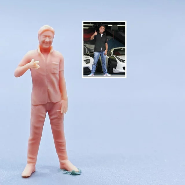 EHCMODEL Kato Eingeweihte, Miniaturen, 1:64, Harz, Einzelfigur - Bild 1