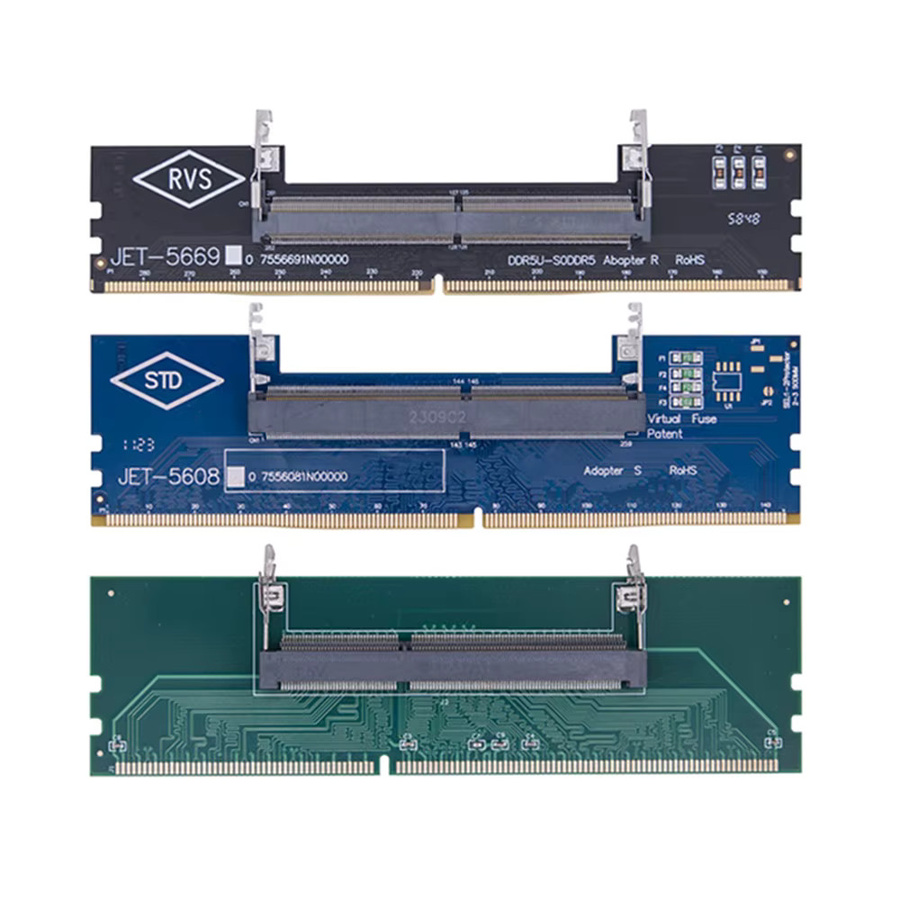 diymore Laptop-zu-Desktop-Speicheradapterkarte für DDR3 DDR4 DDR5 SO-DIMM zu DIMM RAM-Konverter - Bild 2