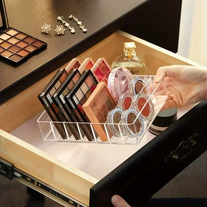 Transparenter Acryl Make-up Organizer für Kosmetik und Schmuck als Desktop-Lagerbox für Lippenstifte - Bild 2
