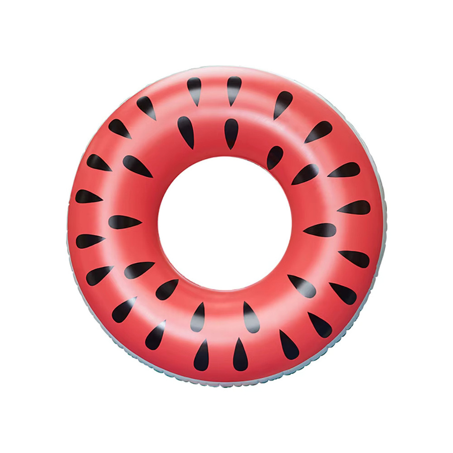 Aufblasbarer Wassermelonen-Pool-Schwimmer für Erwachsene und Kinder in Rot und Multicolour - Bild 2