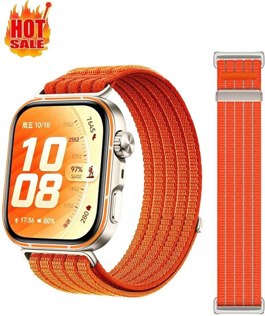 NEY Uhrenarmband Nylon, Textil/NATO, Bunt, Unisex - Bild 1