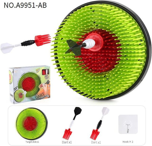 Linyi toy Axtwurf Dartscheibe Set bunt/mehrfarbig - Bild 1