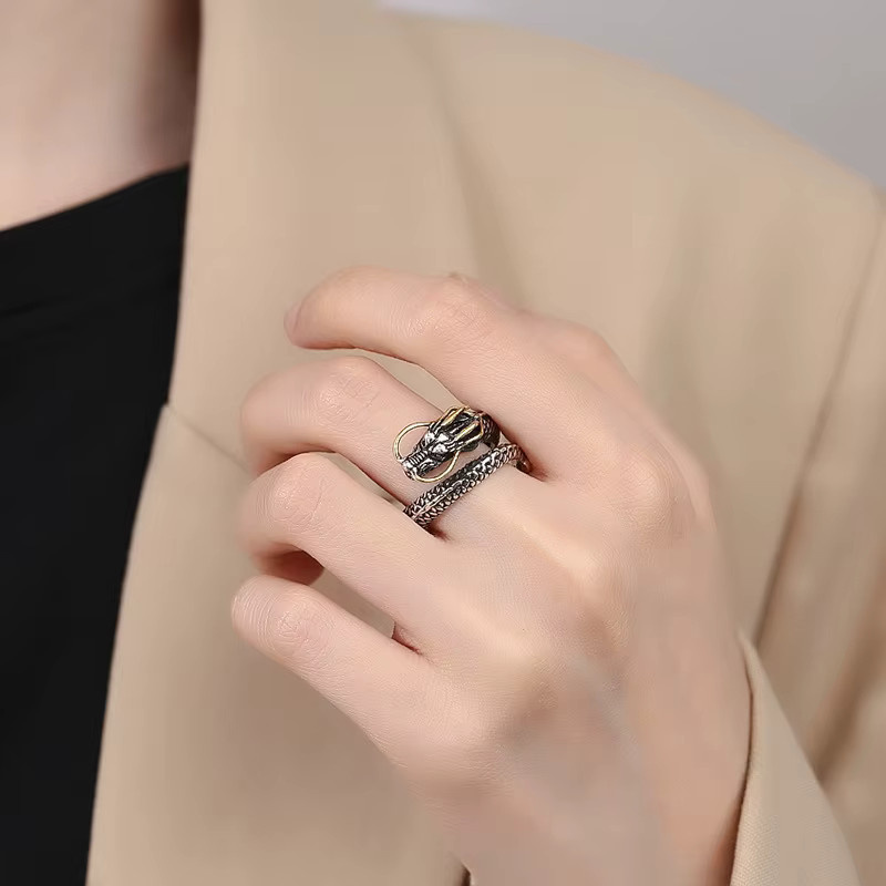 YDSMOSO Ring 925 Silber, Vintage, Unisex - Bild 2