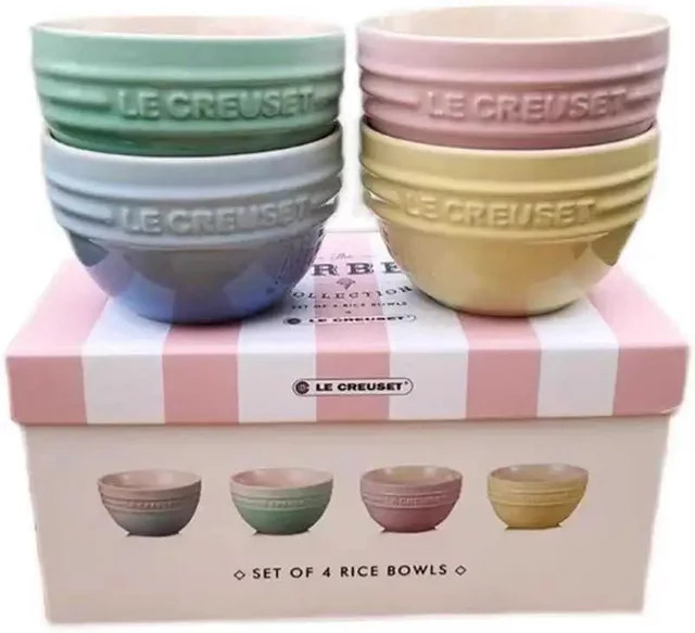 Le Creuset Keramik-Suppenschüssel für Babys und Kinder, Mehrfarbig, Durchmesser: 10 cm - Bild 1
