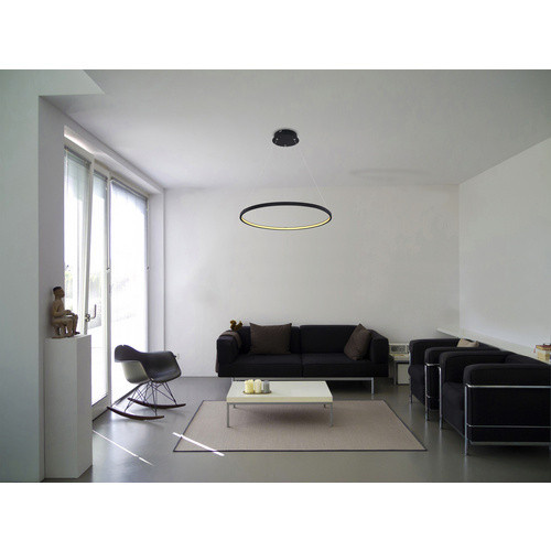 GLOBO Lighting LED-Hängeleuchte Ralph Schwarz Durchmesser: 60 cm - Bild 2