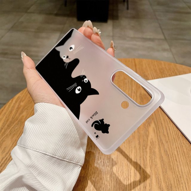Weiche Katzen Handyhülle von AKABEILA für Samsung Galaxy A56 5G A55 S25 Ultra S24 FE S23 A54 A53 A17 A16 A15 A36 A35 A34 A26 A07 A06 A05s Cover - Bild 1