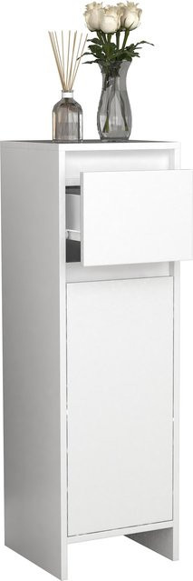 VCM Midischrank aus Holz als Badregal mit einer Schublade und einer Tür, H x B x T: 95 x 30 x 30 cm - Bild 1