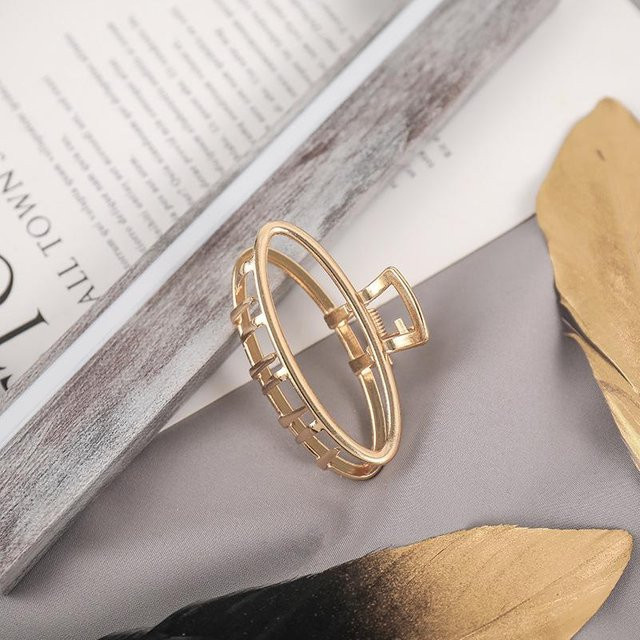 YULIN Haarklammer, Gold Silber, Damen - Bild 1