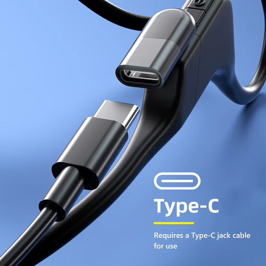 Magnetisches USB-C Ladegerät und Ladeadapter für Shokz Openrun Air in Schwarz und Rot - Bild 4