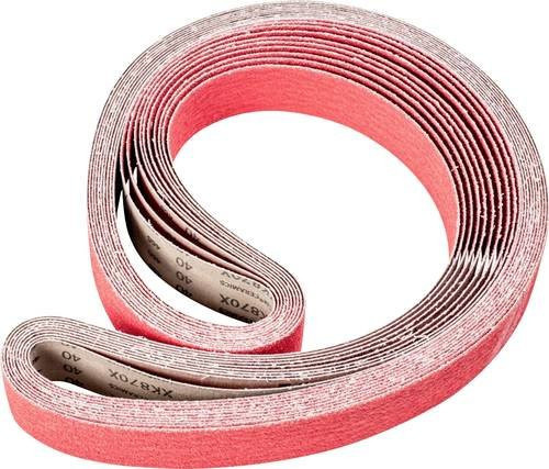 PFERD Keramikkorn Schleifband CO-COOL 40 für Edelstahl, 10 Stück, B: 50 mm, L: 2000 mm - Bild 1
