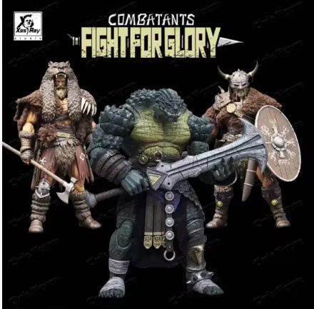 XesRay Studio Wave 7 Glory Battle Crocodile Man, Actionfigur, Maßstab 1:12 - Bild 2