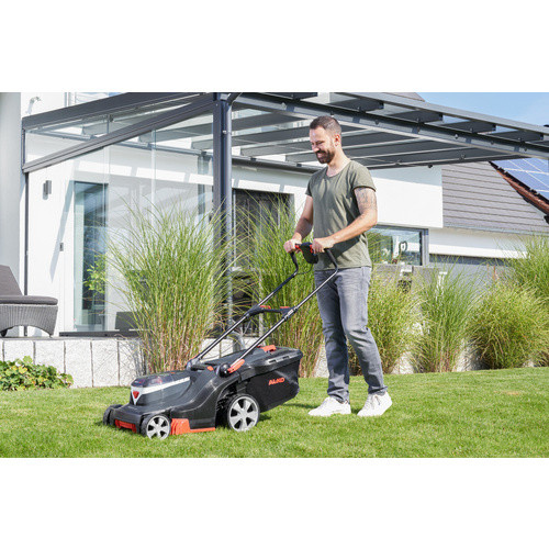 AL-KO Akku-Rasenmäher Premium 36 V in Schwarz mit 38 cm Schnittbreite inklusive Mulchkit und Fangkorb - Bild 2