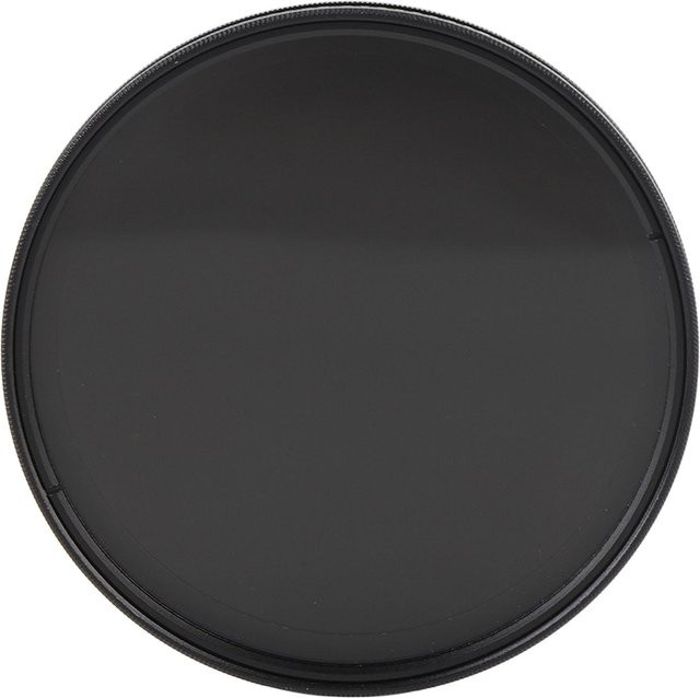 Igeteck Variabler ND-Kameraobjektivfilter aus optischem Glas, Einstellbarer Neutraldichtefilter ND2 bis ND400, Durchmesser: 77 mm, Farbe: Schwarz - Bild 1