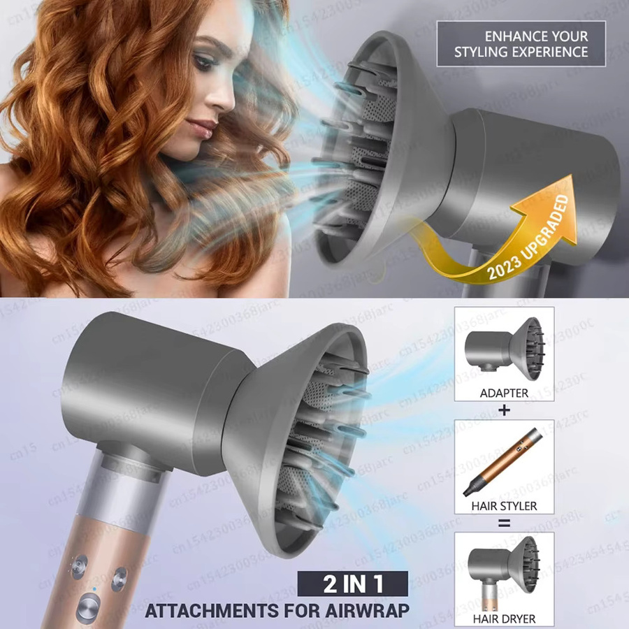Dyson Diffusorzubehör für Airwrap HS05 HS01 Styler, Gold, Grau - Bild 4