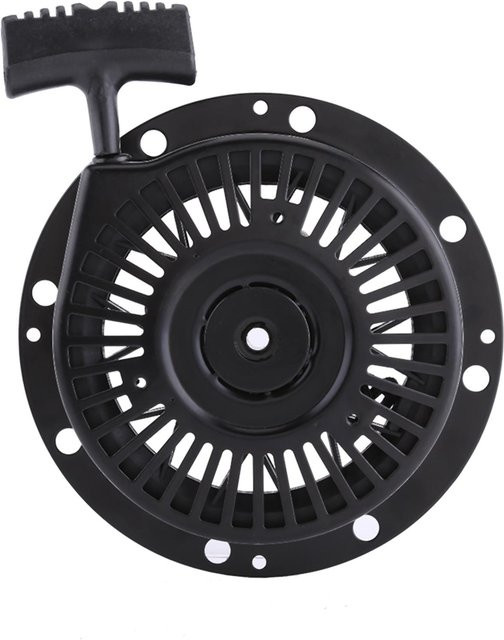 Shoemst Rückstoßstarter Zugstartbaugruppe in Schwarz für Tecumseh 590746 OHH50 OHH65 OHH60 HM80 HM90 HM100 - Bild 1