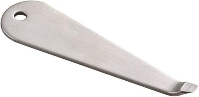 FEB.WIND Siebträger Korb Entfernung Werkzeug aus Edelstahl in Silber für Espresso Maschinen - Bild 1
