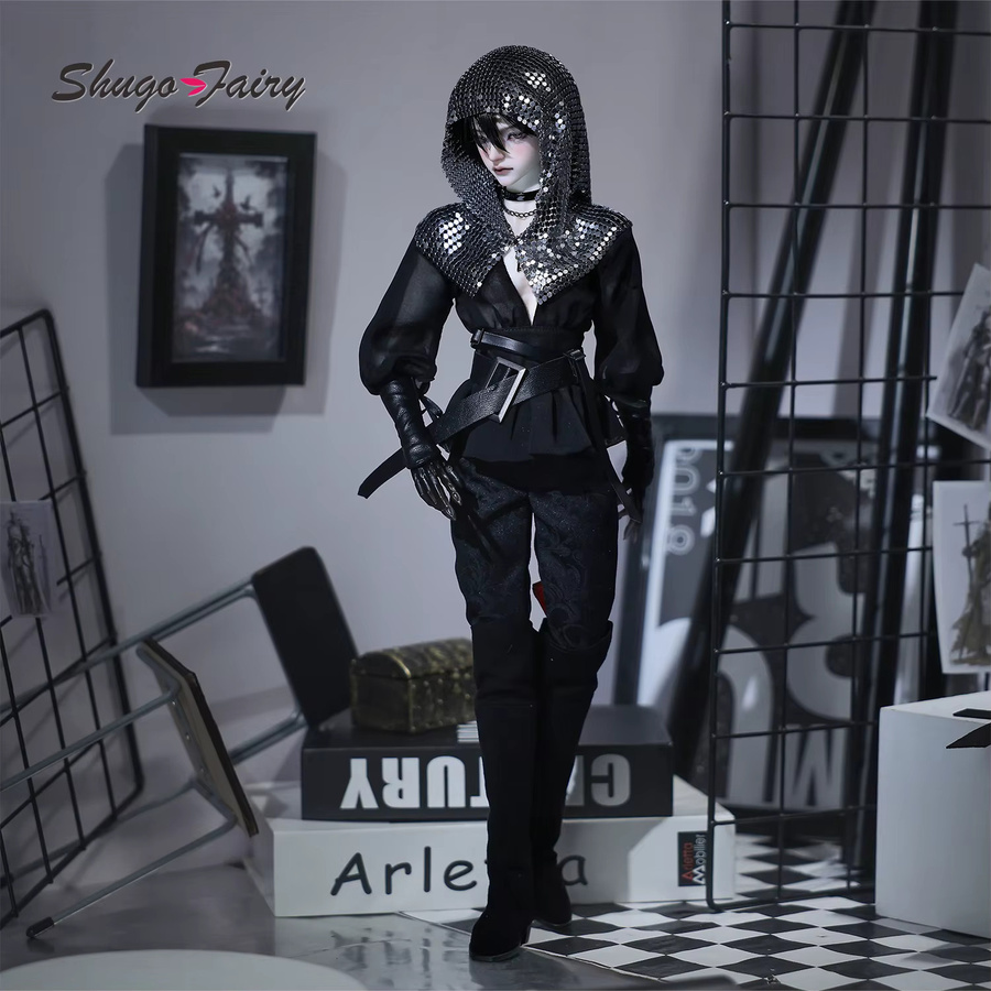 ShugaFairy Morty C Bjd Puppe 1/4 Bubo 2. Körper Antik Rüstung, Fullset - Bild 3