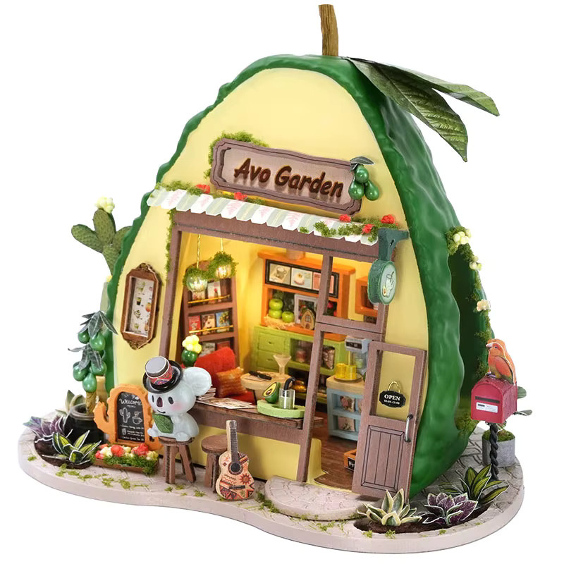 zuuton DIY Koala Milchshake-Shop, 3D Holzpuzzle, Set - Bild 5