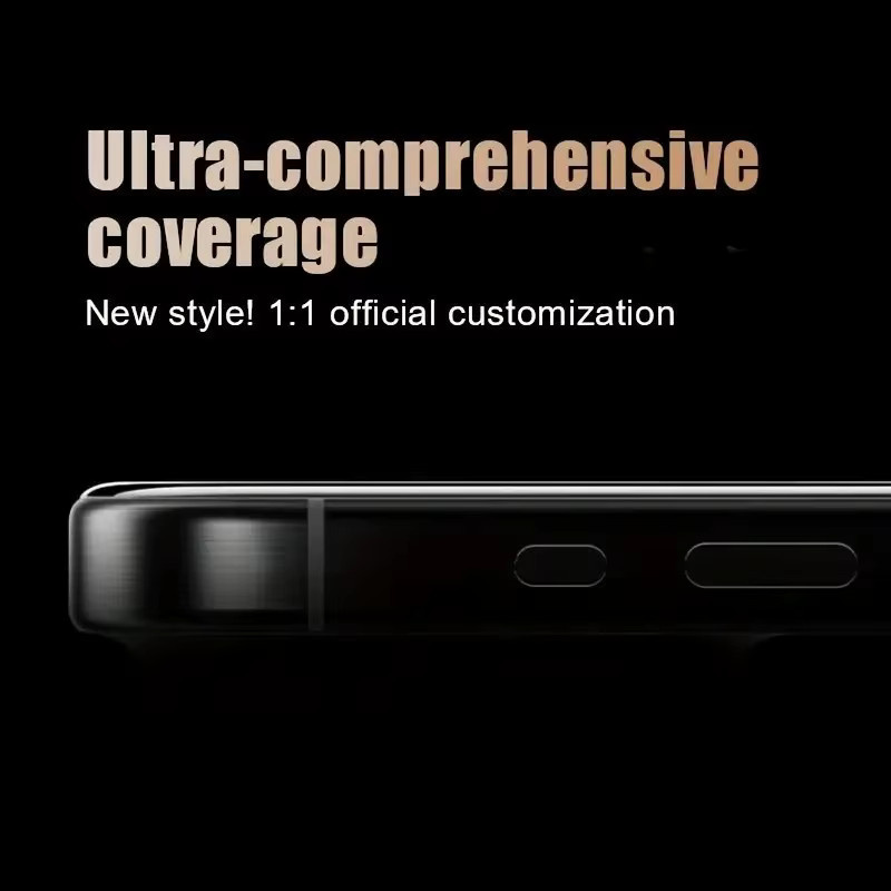 4er-Pack HD Anti-Spy Hydrogel Displayschutzfolie für Apple iPhone 17 16 15 14 13 12 11 Pro Max Air XR XS Max in Transparent - Bild 1