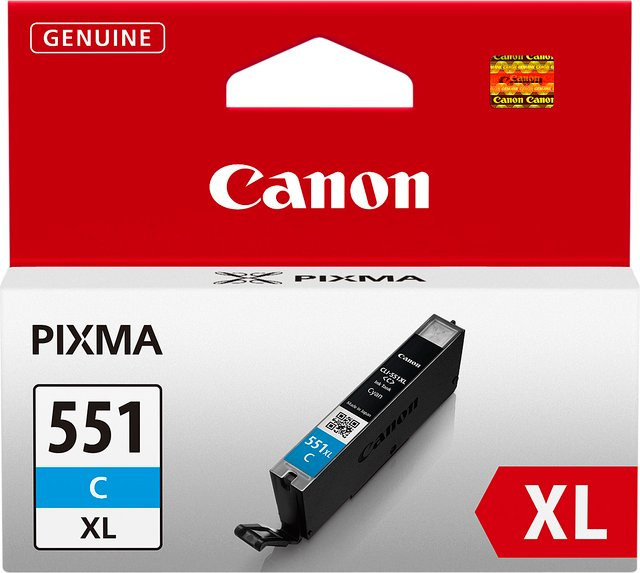 Original Canon Tintenpatrone CLI-551XL Cyan für Inkjet-Drucker - Bild 2