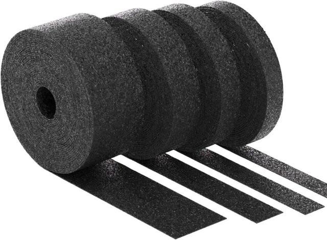 Bauheld Terrassenpads Rolle Schwarz B: 15 cm, H: 0,3 cm, L: 20 m - Bild 1