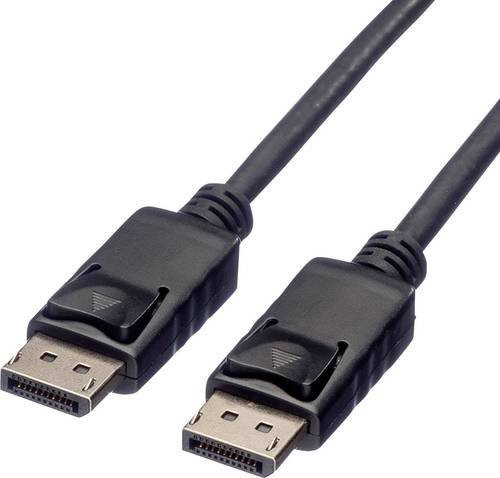 Roline DisplayPort Anschlusskabel Schwarz 7,5 m - Bild 1