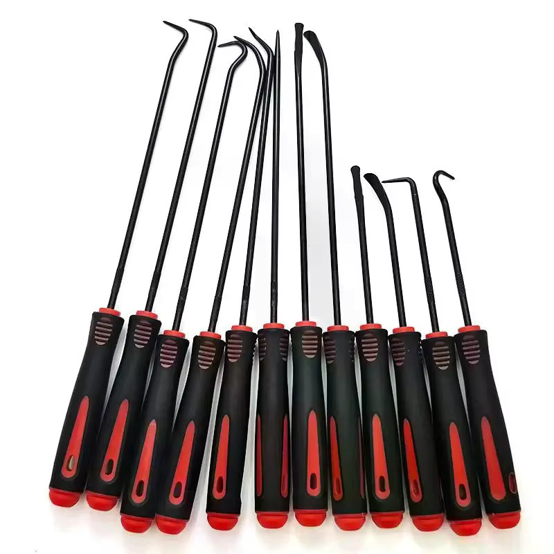 HUXUAN Präzisions-Haken und Pick-Set zur professionellen Entfernung von Öl-Dichtungen und O-Ringen, 4/12er Set - Bild 3
