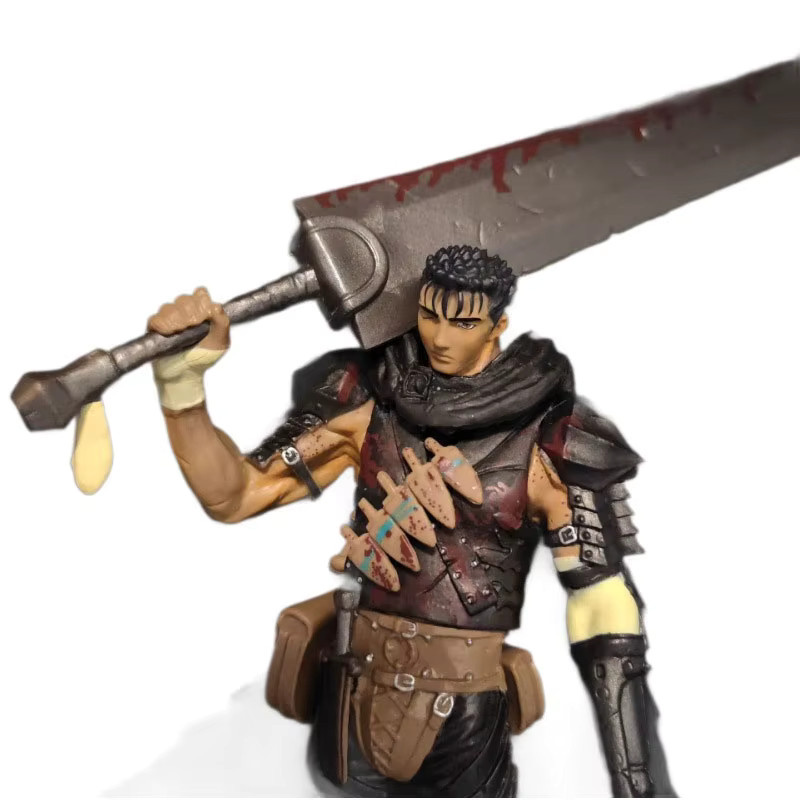 Bandai Berserk Guts Schwarzer Schwertkämpfer, Actionfigur, PVC-Modell - Bild 2