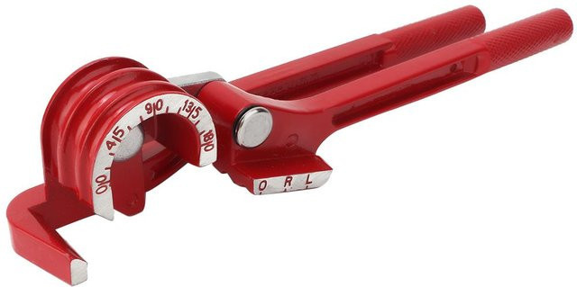 Fishine Manueller Rohrbieger 180 Grad Rohrbremse für Aluminium- und Kupferrohre, Braun - Bild 1