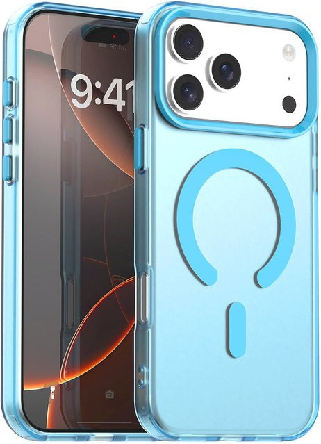 Techsuit CandyCase MagSafe Schutzhülle für Apple iPhone 17 Pro Max in Blau - Bild 1