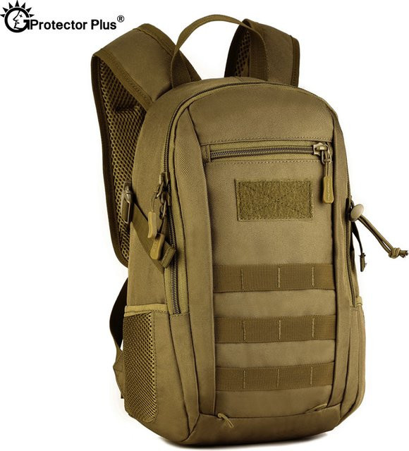 Protector Plus Taktischer MOLLE-Rucksack, 12L, wasserdicht, Assault Pack - Bild 1