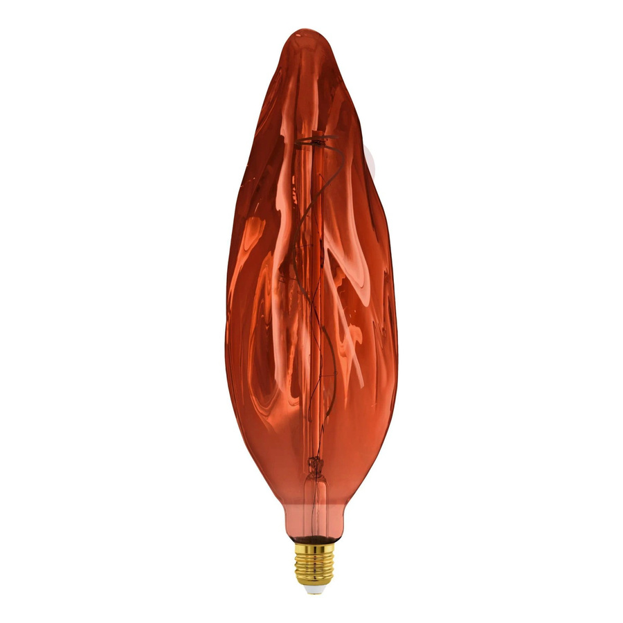 Eglo LED Leuchtmittel E27 Kerzenform in Kupfer, 4 W, 2000 K Warmweiß - Bild 2