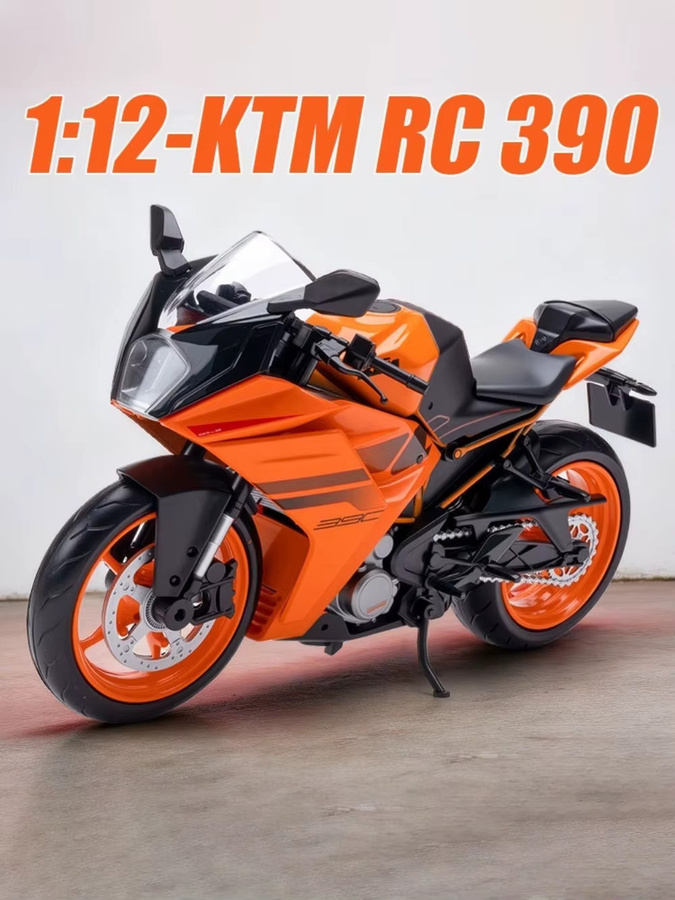 MAKEDA KTM 1390 Superduke RC390 Motorrad-Spielzeugmodell, 1:12, Metall - Bild 5