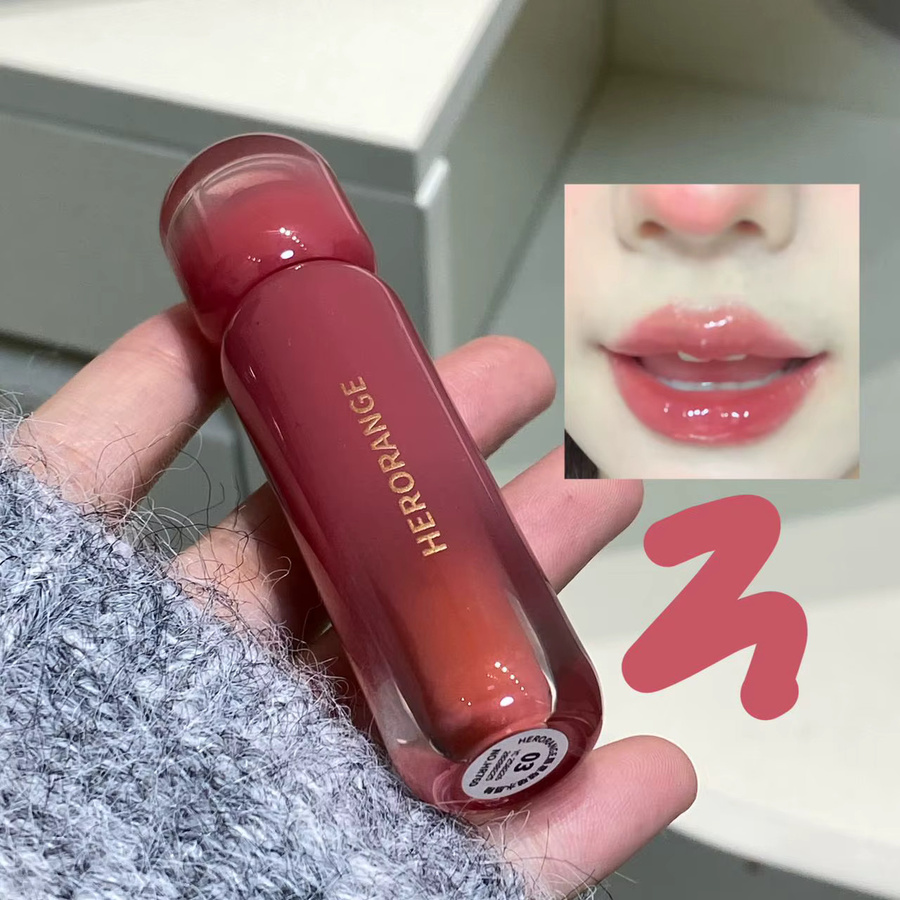 Herorange Watery Mirror Lipgloss, Glänzend - Bild 2