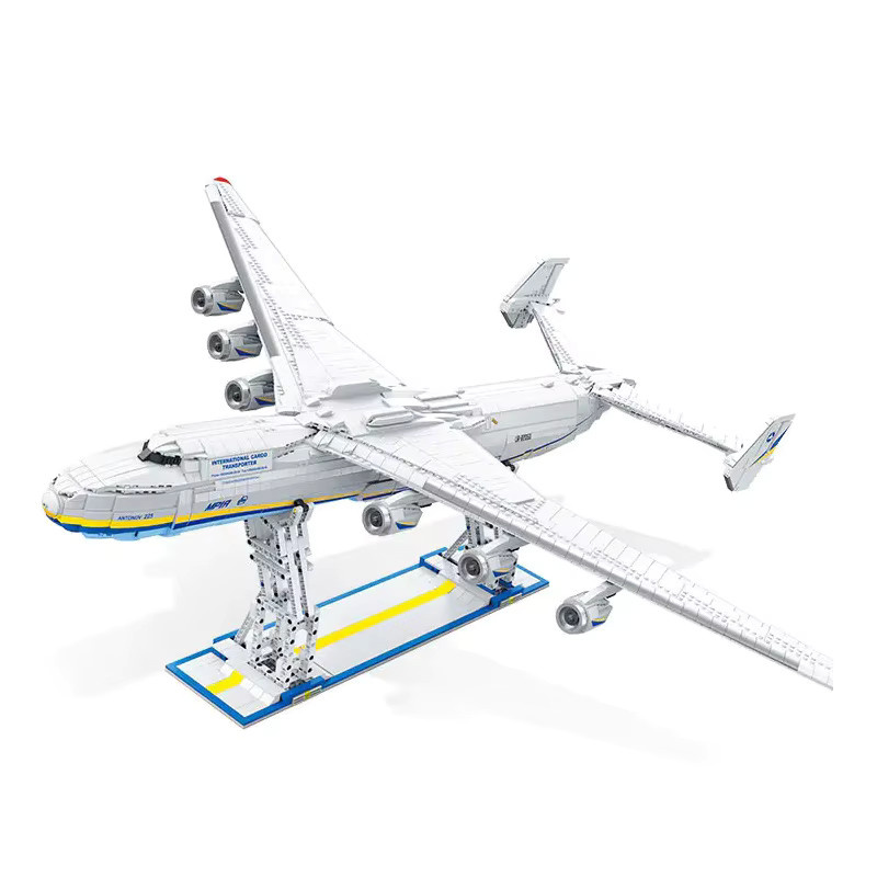 barweer An-225 Großes Transportflugzeug, Modellbausatz, 5350 Teile, ab 6 Jahren - Bild 5