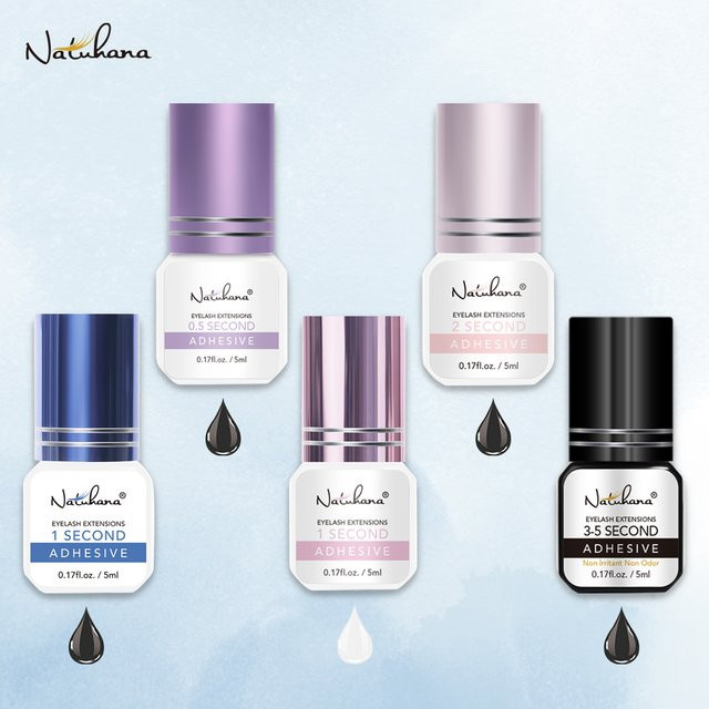 NATUHANA Wimpernkleber, 5 ml, schnell trocknend - Bild 1